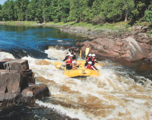 white water rafting