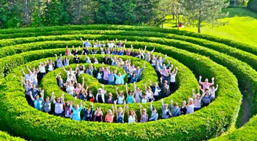 Saunder's Farm Spiral Maze