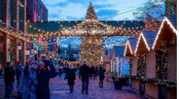 Outdoor Christmas market