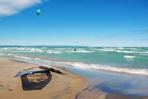 beach and water