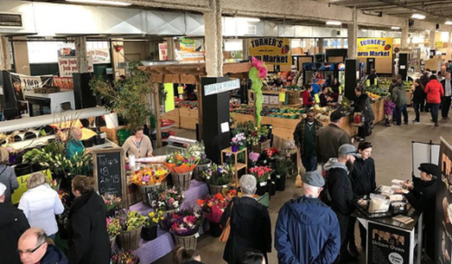Indoor farmers market