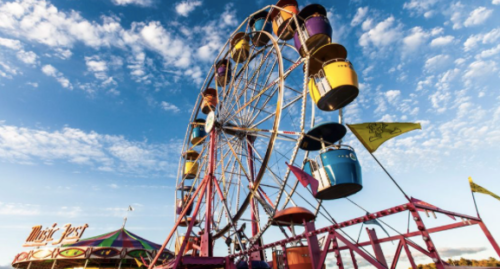 Ferris wheel at a fair