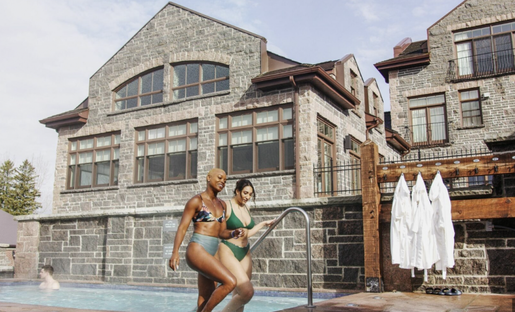 Women celebrating mother's day at a spa in Ontario