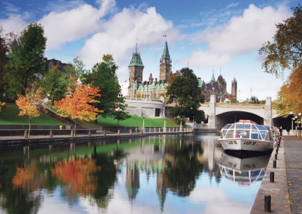 Rideau Canal in the Fall