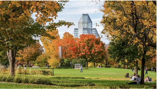 Major’s Hill Park in the Fall