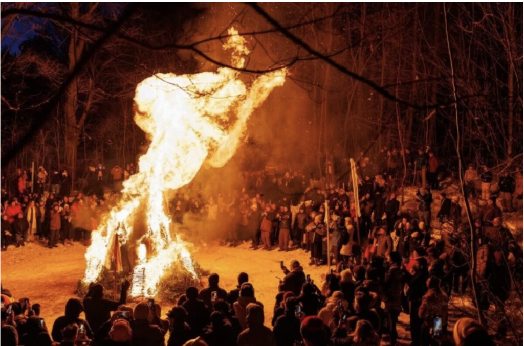 Fire & Ice Festial iin Caledon