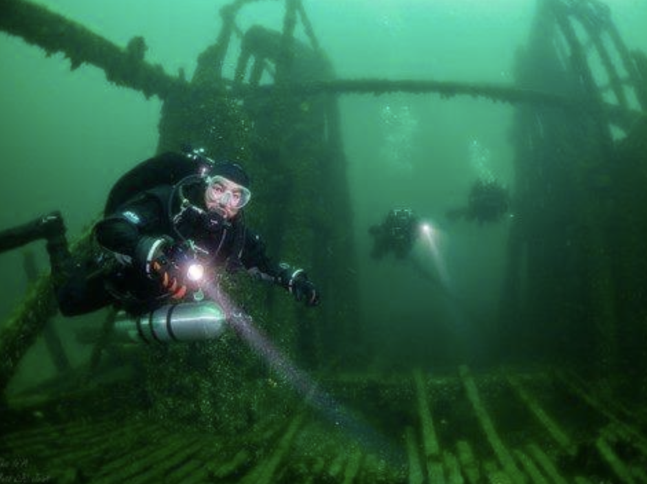 Shipwreck Diving in the St. Lawrence River