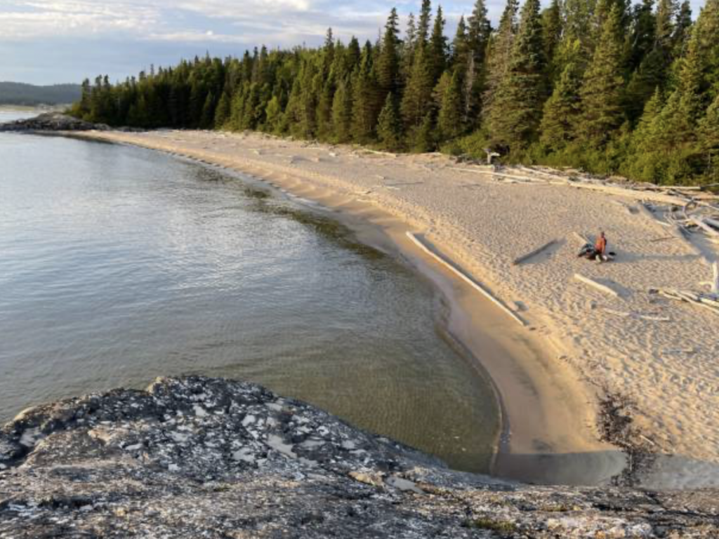 Agawa Bay Beach