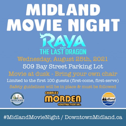 Midland Movie Night: Raya and the Last Dragon