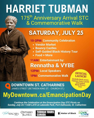Harriet Tubman 175th Anniversary Arrival STC & Commemorative Walk-event-photo