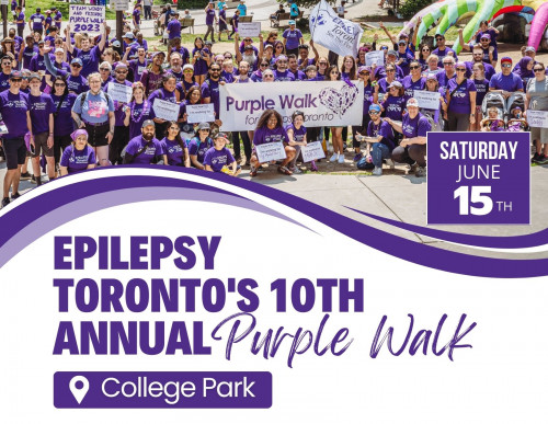 Purple Walk for Epilepsy Toronto