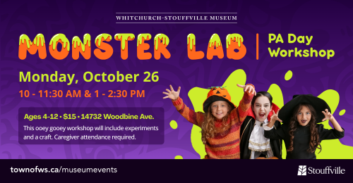 PA Day Workshop: Monster Lab