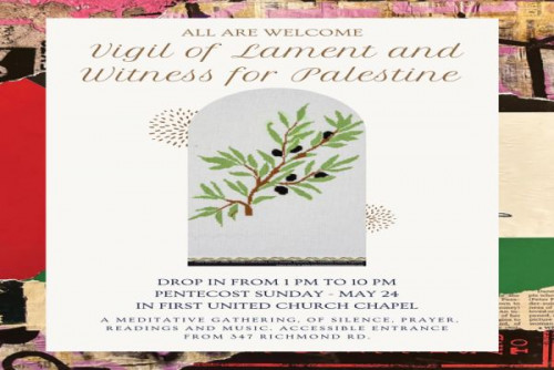 Vigil of Lament and Witness for Palestine May 24th 1pm -10pm-event-photo