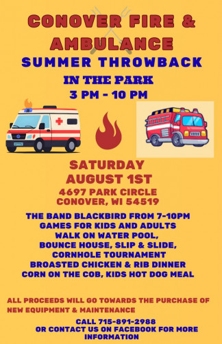 Conover Fire and Ambulance Summer Throwback-event-photo