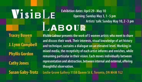 Visible Labour - Group Show Featuring Five Women Artists-event-photo