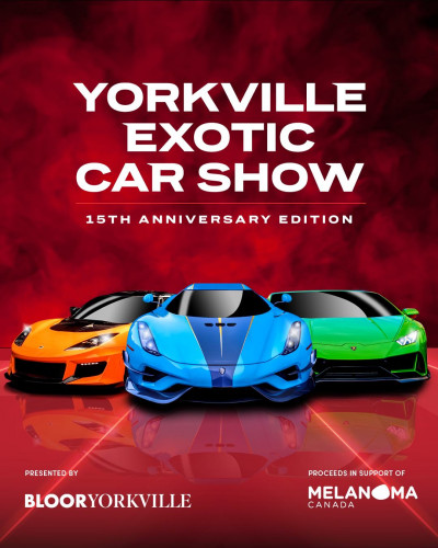 The 15th Annual Yorkville Exotic Car Show