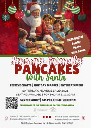 Sensory Friendly Pancakes with Santa + Glow & Gather Holiday Market-event-photo