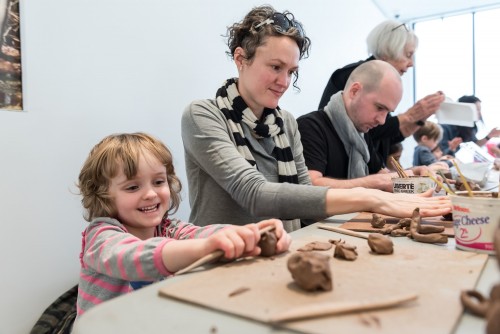 Family Day Clay Activity: Mosaic Art