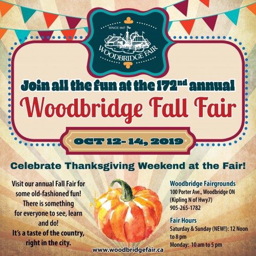 172nd Annual Woodbridge Fall Fair
