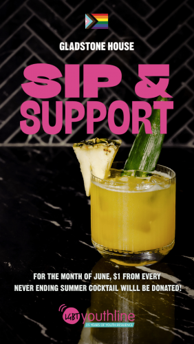 Sip & Support at Gladstone House -event-photo