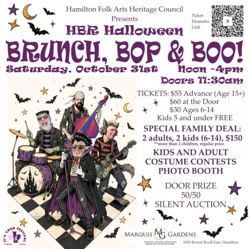 BRUNCH, BOP AND BOO! Halloween Fundraiser for It's Your Festival