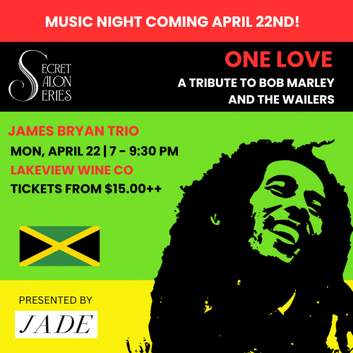 James Bryan Trio: One Love A Tribute to Bob Marley and The Wailers