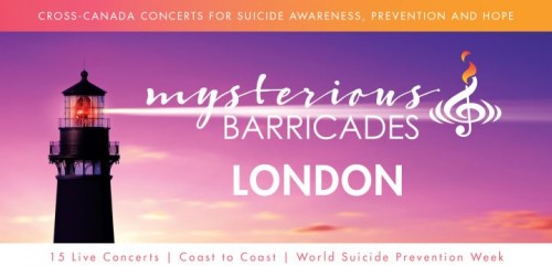 Mysterious Barricades Concert for Suicide Awareness