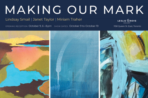 Leaving Our Mark, Three Women in the Third Act by Lindsay Smail, Janet Taylor, Miriam Traher