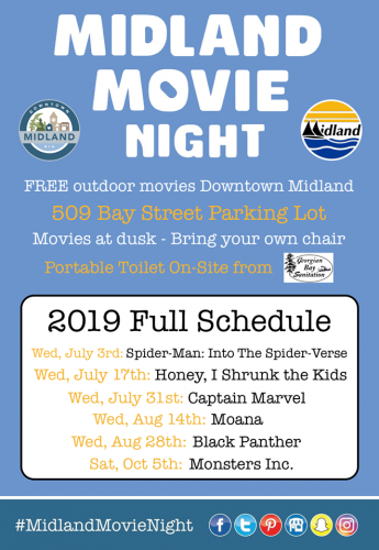 Free Halloween Midland Movie Night - Monsters Inc.