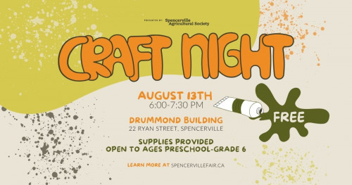 Spencerville Fair, Craft Night-event-photo