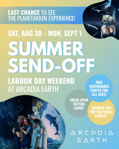 Labour Day Weekend at Arcadia Earth!-event-photo