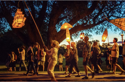 Ward’s Island Fire Parade