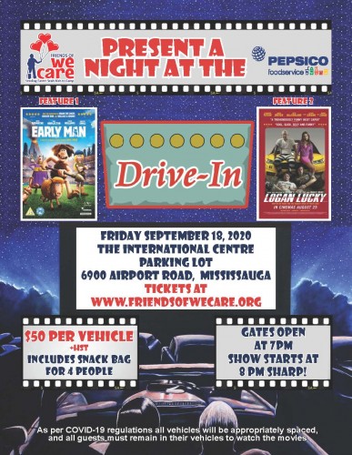 We Care Night at the Drive-In