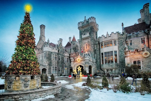 Christmas at the Castle and Holiday Lights Tour