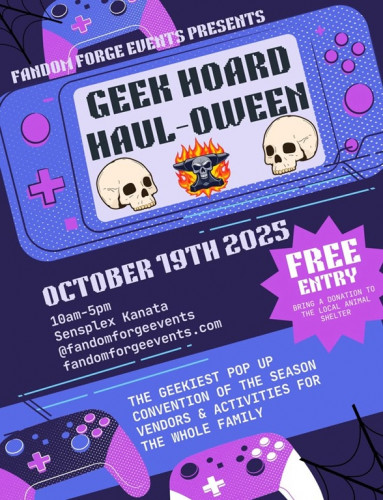 Geek Hoard Haul-oween-event-photo