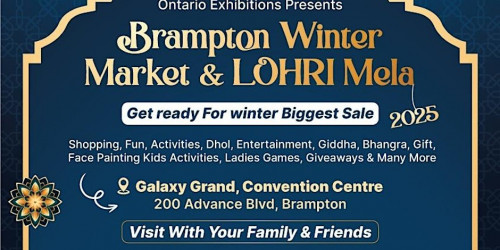 Brampton Winter Bazzar and Lohri Mela