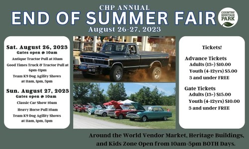 Country Heritage Park End of Summer Fair