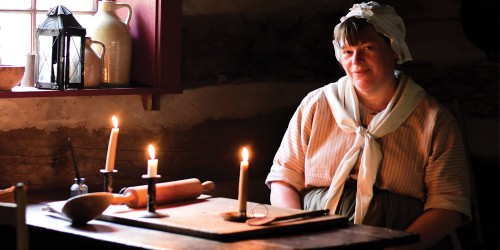 Village by Lantern Light