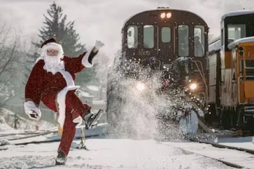Christmas Train Ride Experiences with Waterloo Central Railway