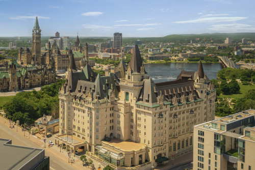 Fairmont Chateau Laurier  in Ottawa - Accommodations, Spas & Campgrounds in OTTAWA REGION Summer Fun Guide