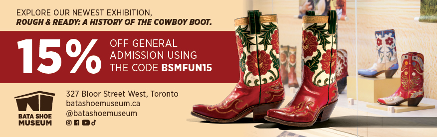 Bata Shoe Museum Coupon - 15% General Admission