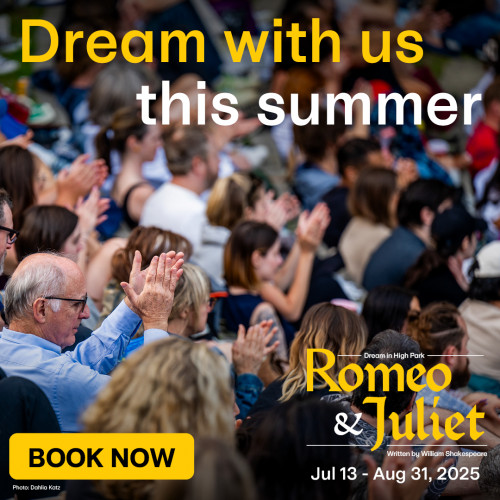 Canadian Stage Presents Dream in High Park - 2025 in Toronto - Theatre & Performing Arts in  Summer Fun Guide