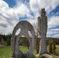 Screaming Heads of Midlothian in Burk's Falls - Attractions in CENTRAL ONTARIO Summer Fun Guide