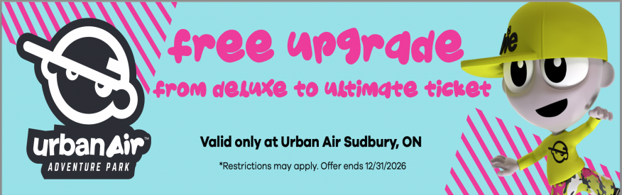 Urban Air Adventure Park -Free Upgrade
