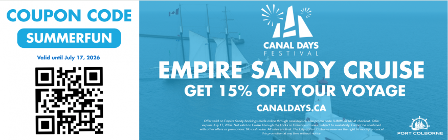 15% Off your Voyage -Empire Sandy Cruises