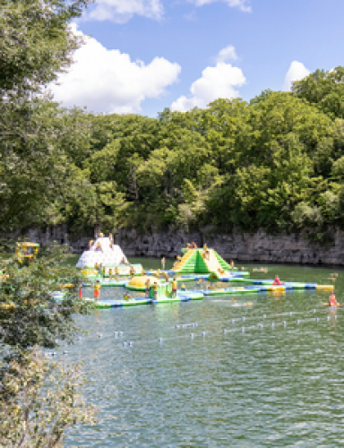 St Marys Quarry in  St Marys - Attractions in SOUTHWESTERN ONTARIO Summer Fun Guide