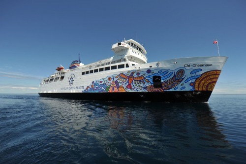 Chi-Cheemaun Ferry (Owen Sound Transportation Co) in Tobermory - Boat & Train Excursions in  Summer Fun Guide